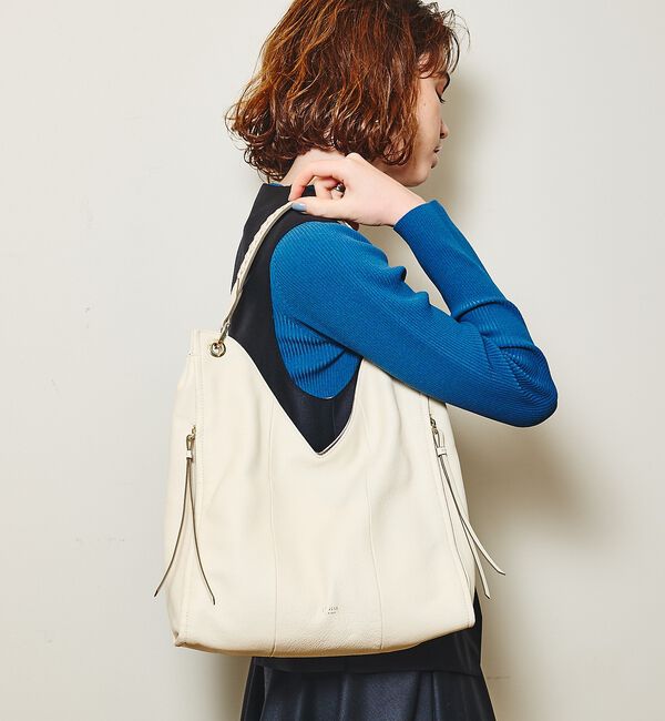 LOWELL things「【再入荷】Valley/かがりレザーワンショルダー」|ショルダー・メッセンジャー|