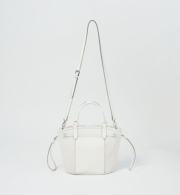 LOWELL things「Sheer/シアーメッシュ2WAYトート」|かごバッグ|