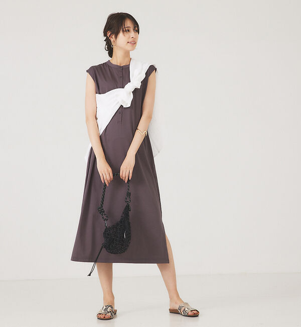 abahouse mavie「【OUTDOOR】メッシュ巾着バッグ」|ハンドバッグ|