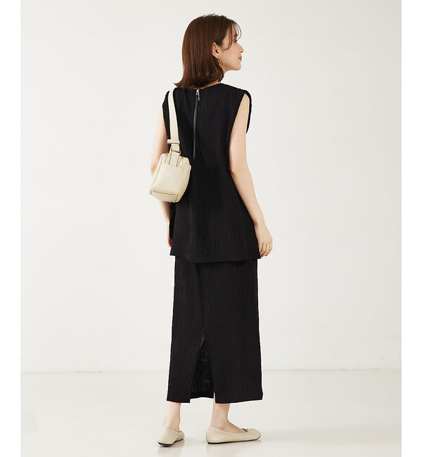 abahouse mavie「【セットアップ対応】楊柳タイトスカート」|スカート|