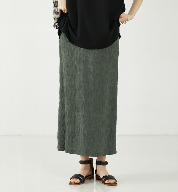 abahouse mavie「【セットアップ対応】楊柳タイトスカート」|スカート|