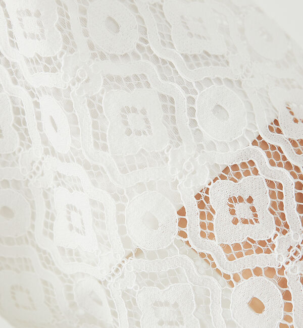 abahouse mavie「半袖レースジャケット」|その他|