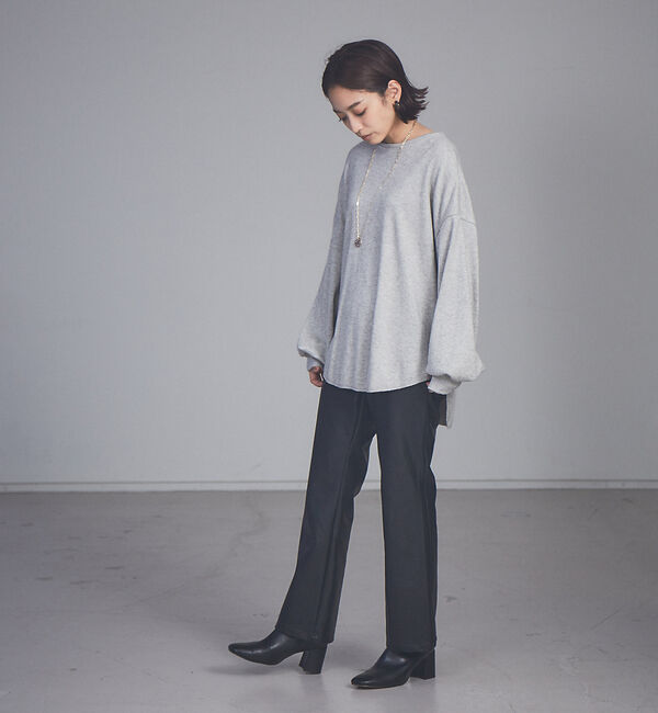 NOMINE「【展開店舗限定】エコレザーセミフレアパンツ」|その他|