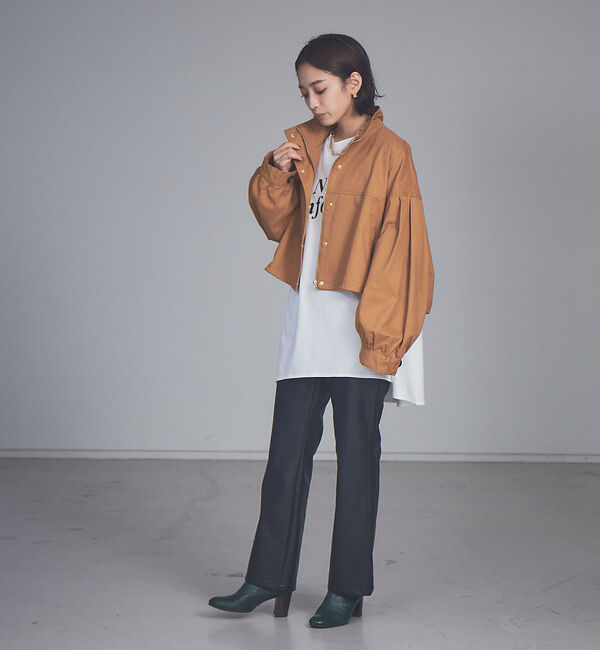 NOMINE「【展開店舗限定】エコレザーセミフレアパンツ」|その他|