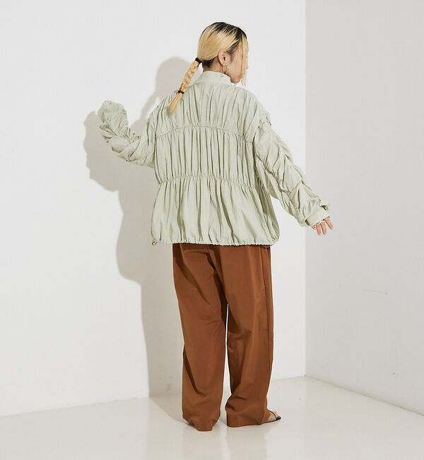 NOMINE「シャーリング ブルゾン」|ブルゾン・スタジャン|