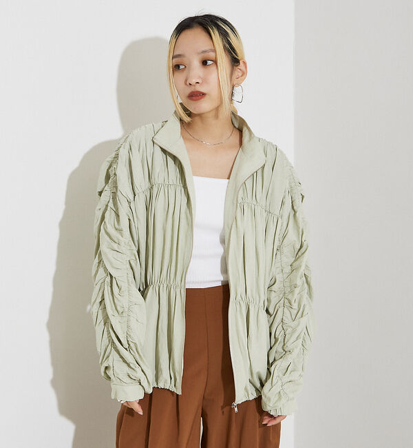 NOMINE「シャーリング ブルゾン」|ブルゾン・スタジャン|