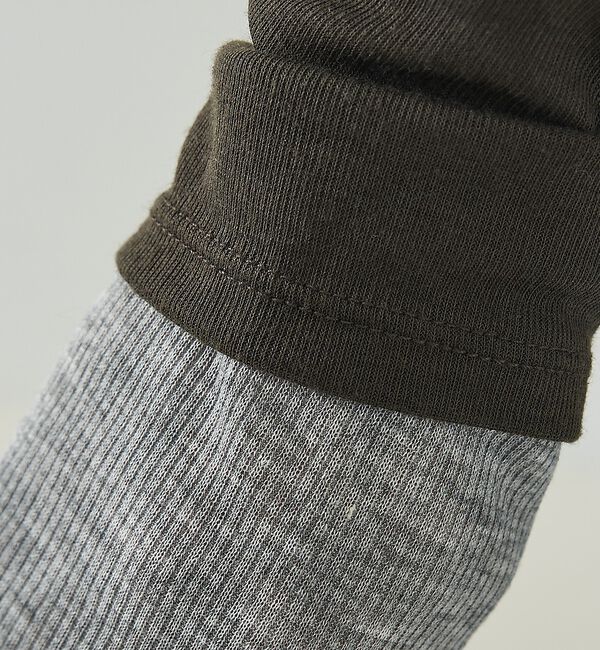 NOMINE「ダブルスリーブ シアー ロンT」|Tシャツ・カットソー|