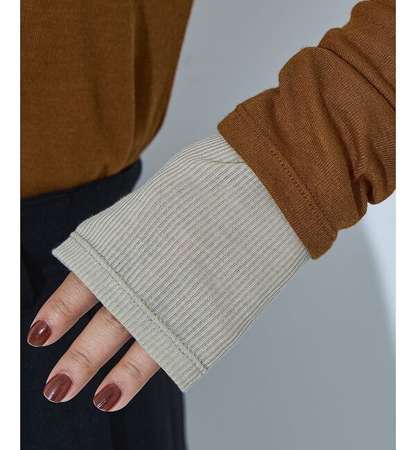 NOMINE「ダブルスリーブ シアー ロンT」|Tシャツ・カットソー|