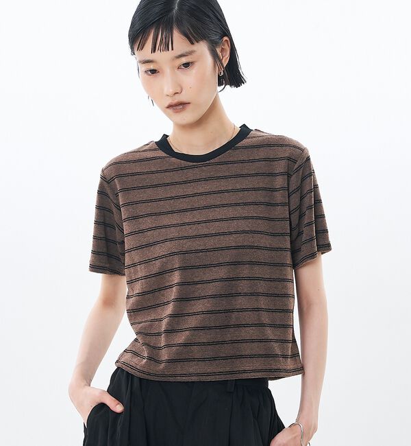 NOMINE「パイル 半袖 Tシャツ」|Tシャツ・カットソー|