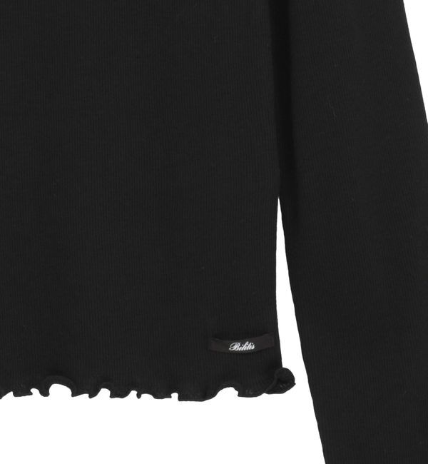 TIARA「【Bilitis dix-sept ans/ビリティス・ディセッタン】Rolled Edge Long T」|Tシャツ・カットソー|