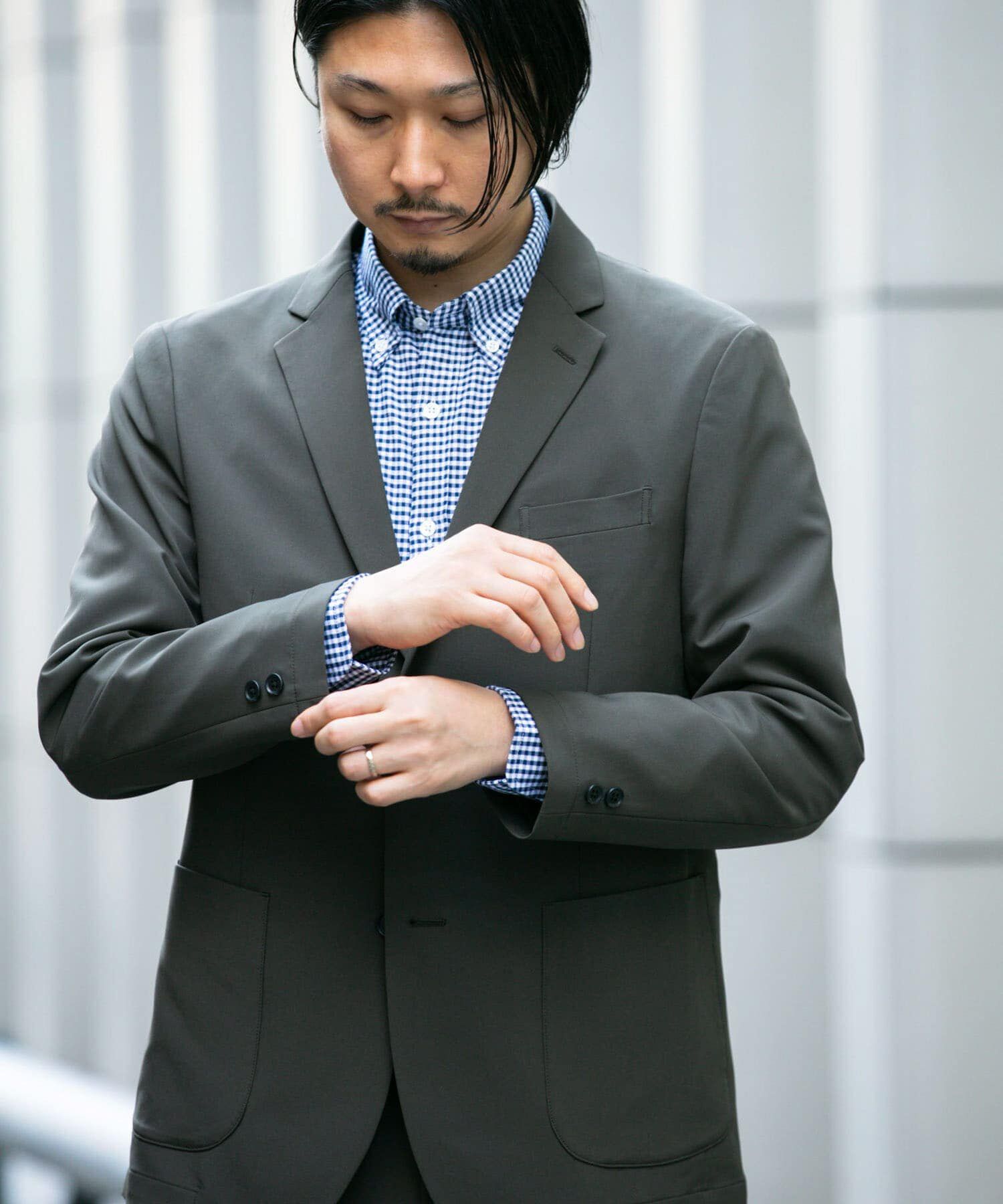 URBAN RESEARCH DOORS「『ｲｰｼﾞｰｹｱ』LIFE STYLE TAILOR 4WAYｽﾄﾚｯﾁｺﾝﾌｫｰﾀﾌﾞﾙｼﾞｬ」|その他|カーキ