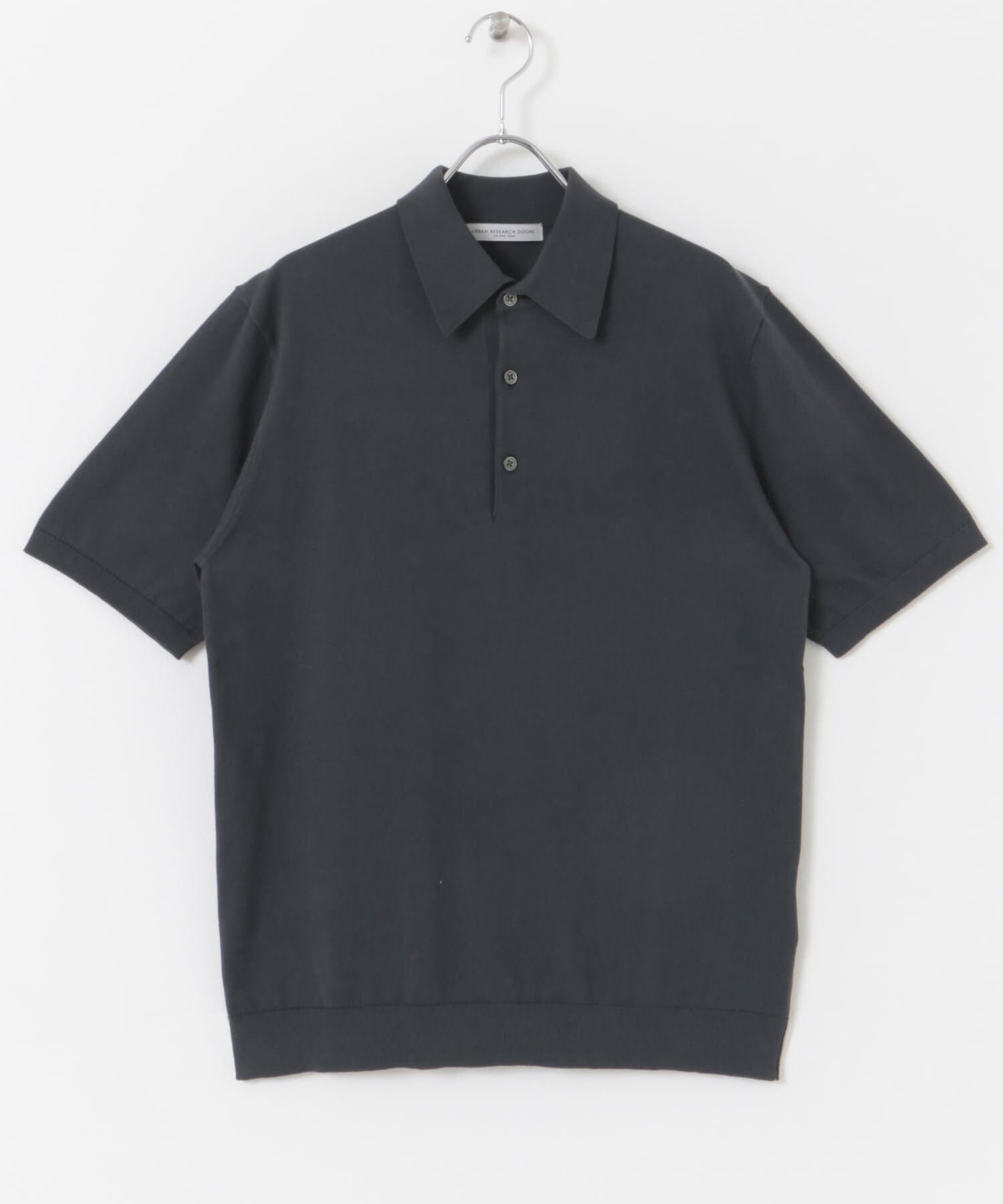 URBAN RESEARCH DOORS「『UR TECH ひやサラクール』『接触冷感/UVカット』 ニットポロシャツ」|シャツ・ブラウス|