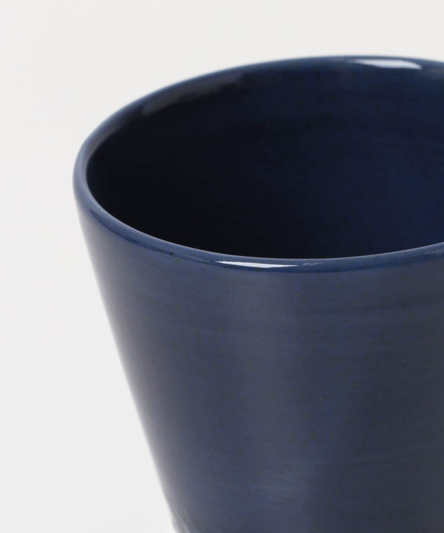 URBAN RESEARCH「花と風&times;URBAN RESEARCH　いっちん瑠璃釉長崎猫カップ」|食器・キッチングッズ|