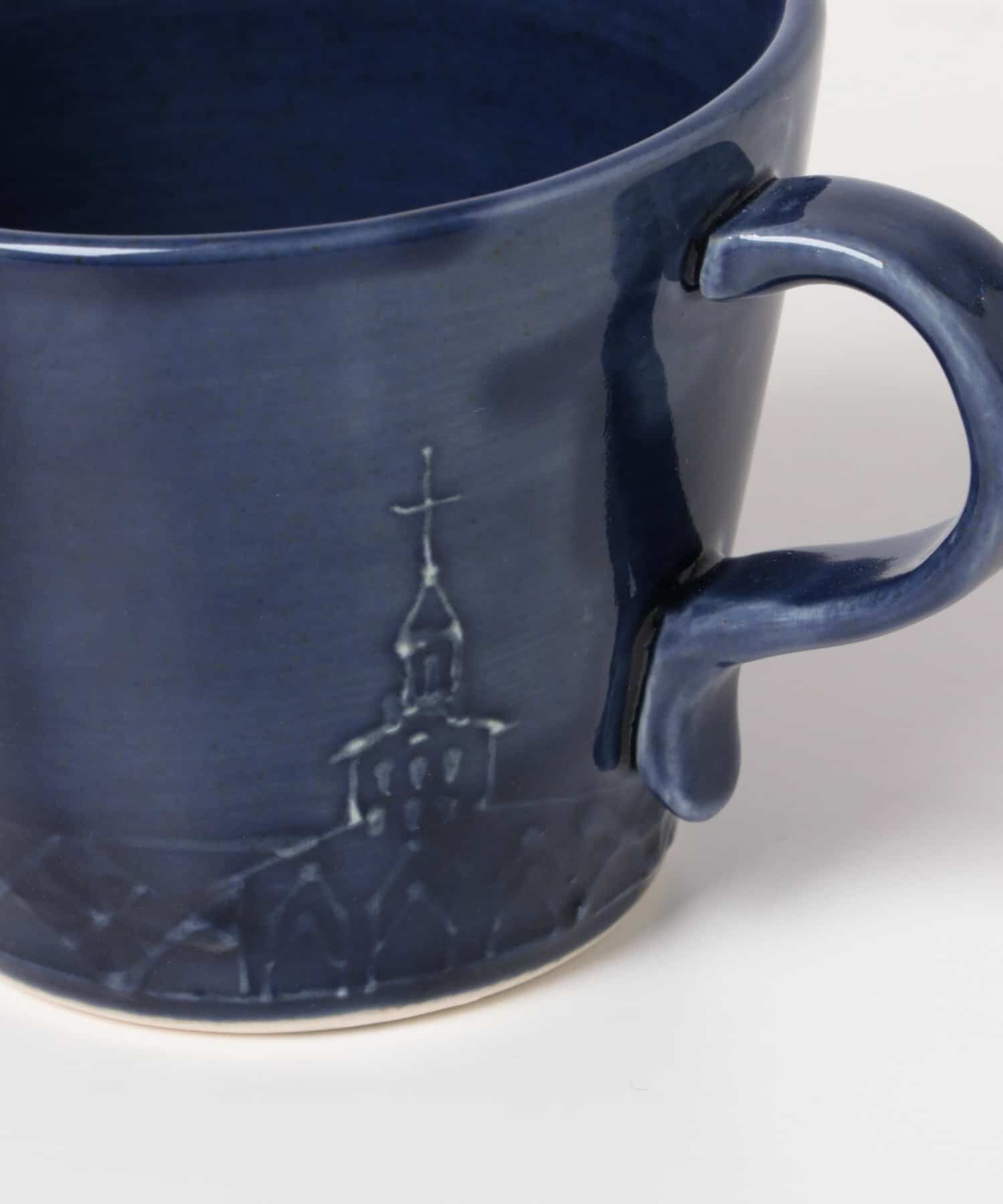 URBAN RESEARCH「花と風&times;URBAN RESEARCH　いっちん瑠璃釉教会カップ」|食器・キッチングッズ|