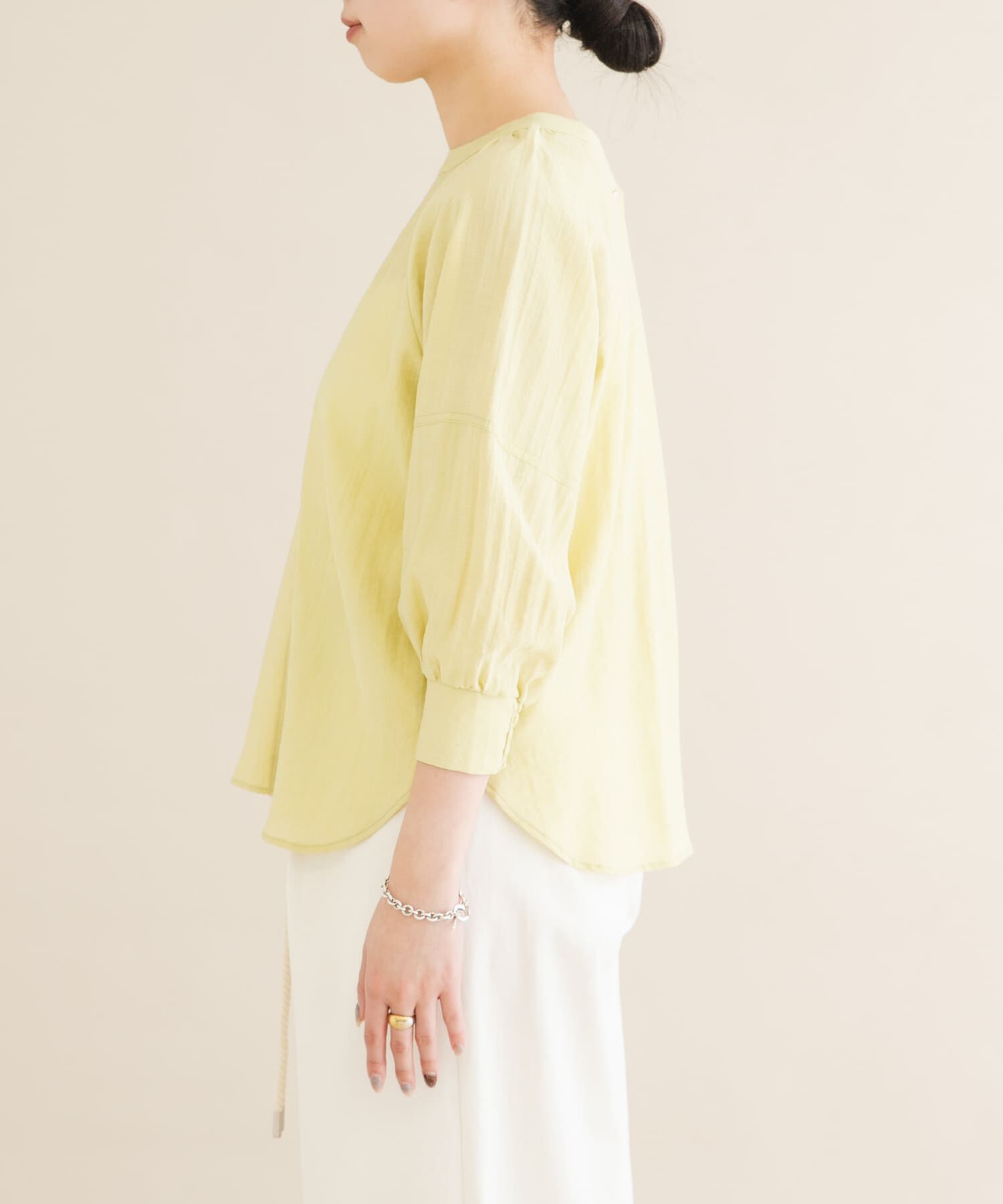 URBAN RESEARCH ROSSO「2WAYギャザースリーブブラウス」|シャツ・ブラウス|