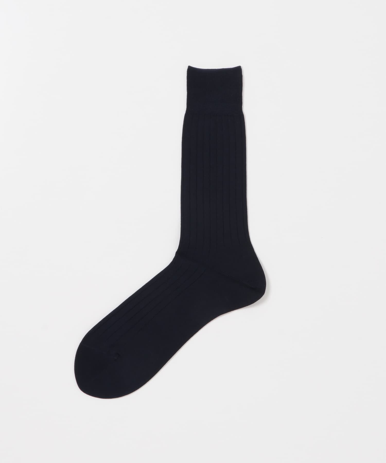 URBAN RESEARCH DOORS「LIFE STYLE TAILOR　リブドレスソックス」|ソックス|ネイビー