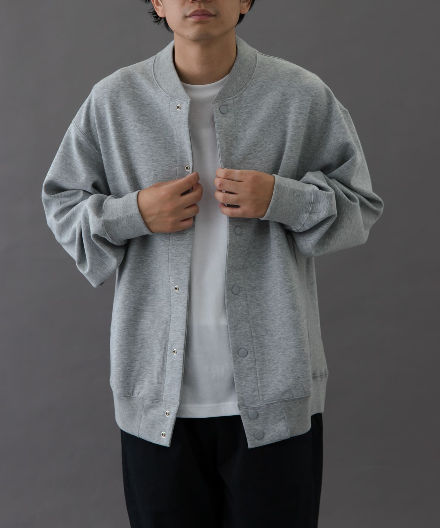 URBAN RESEARCH DOORS「FORK&SPOON　ダンボールスナップカーディガン」|カーディガン|