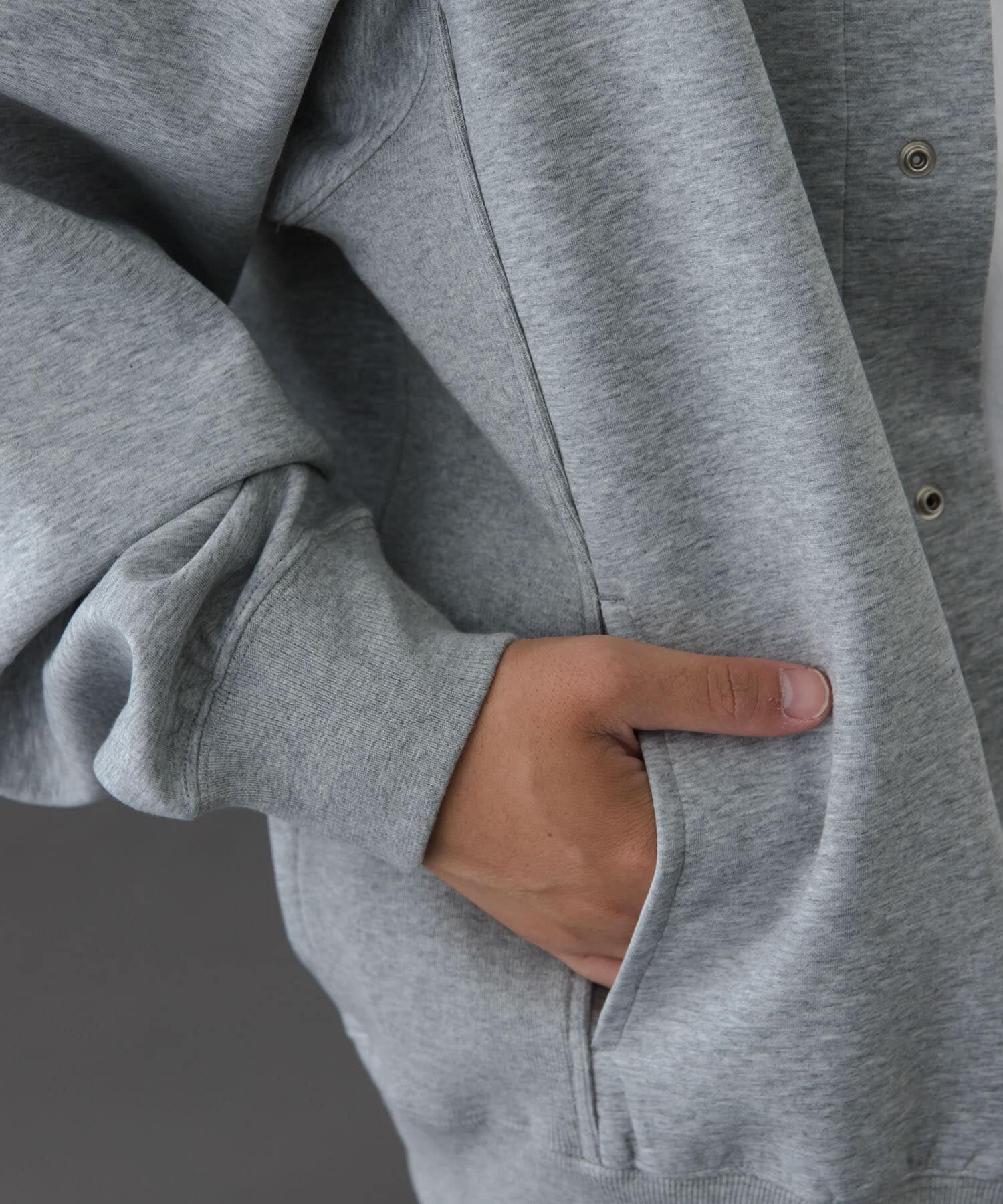 URBAN RESEARCH DOORS「FORK&SPOON　ダンボールスナップカーディガン」|カーディガン|