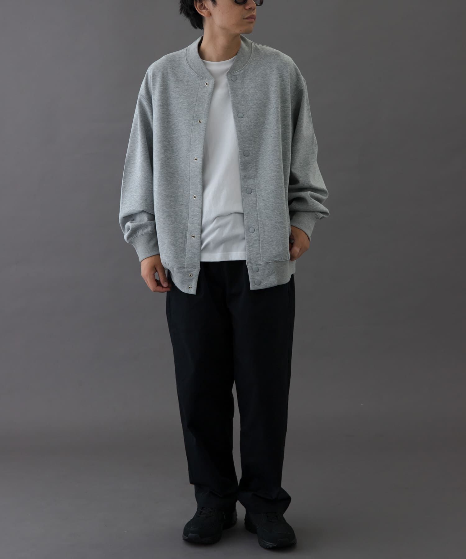 URBAN RESEARCH DOORS「FORK&SPOON　ダンボールスナップカーディガン」|カーディガン|