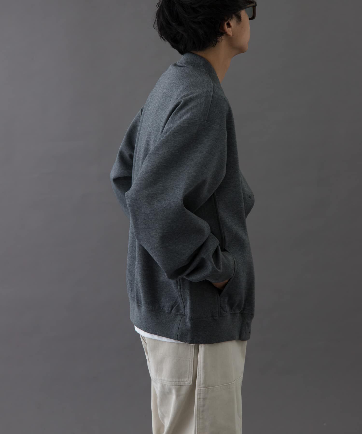 URBAN RESEARCH DOORS「FORK&SPOON　ダンボールスナップカーディガン」|カーディガン|