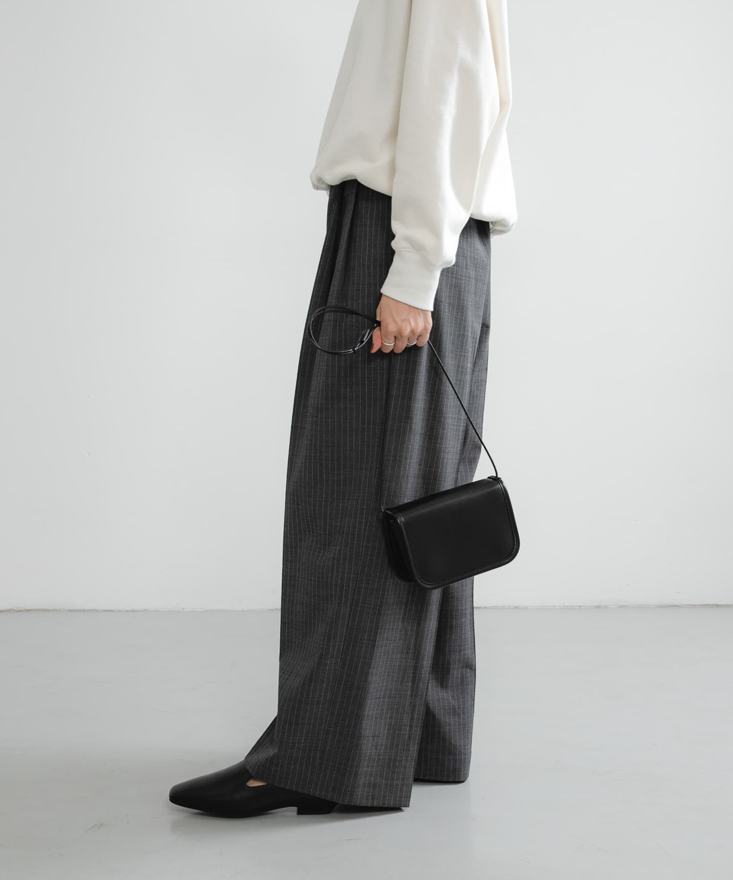 URBAN RESEARCH「ウールブレンドワイドストレートパンツ」|その他|