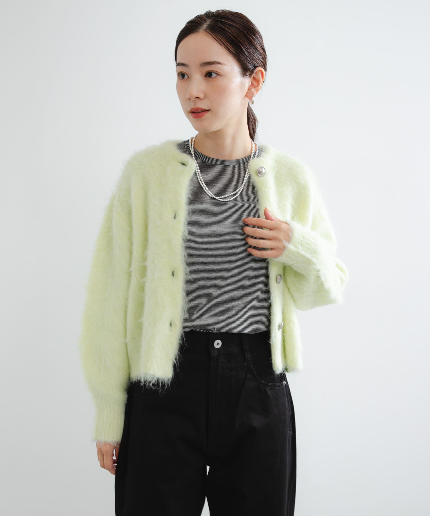 URBAN RESEARCH「カシミヤシルククルーネックカットソー」|Tシャツ・カットソー|