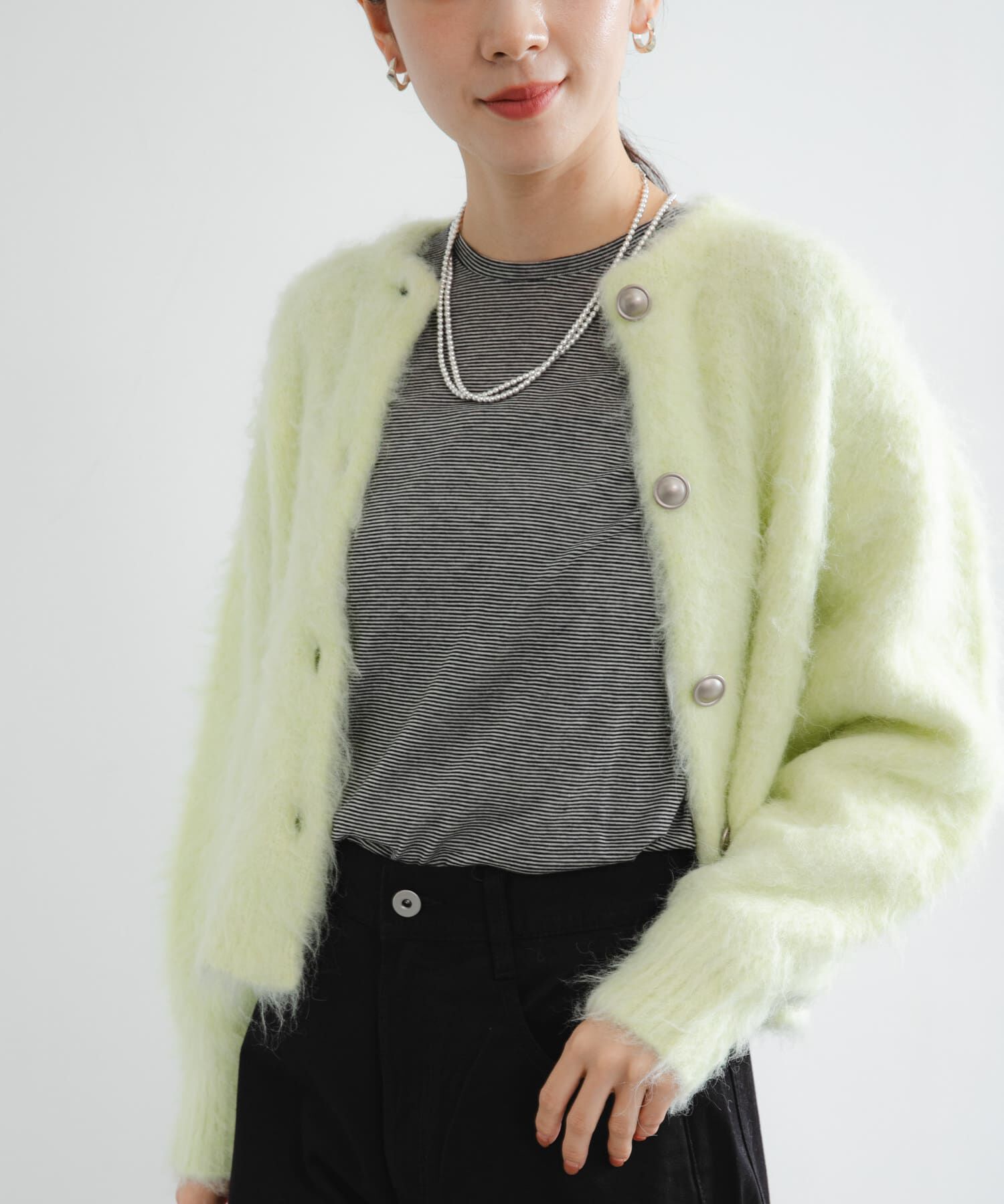 URBAN RESEARCH「カシミヤシルククルーネックカットソー」|Tシャツ・カットソー|