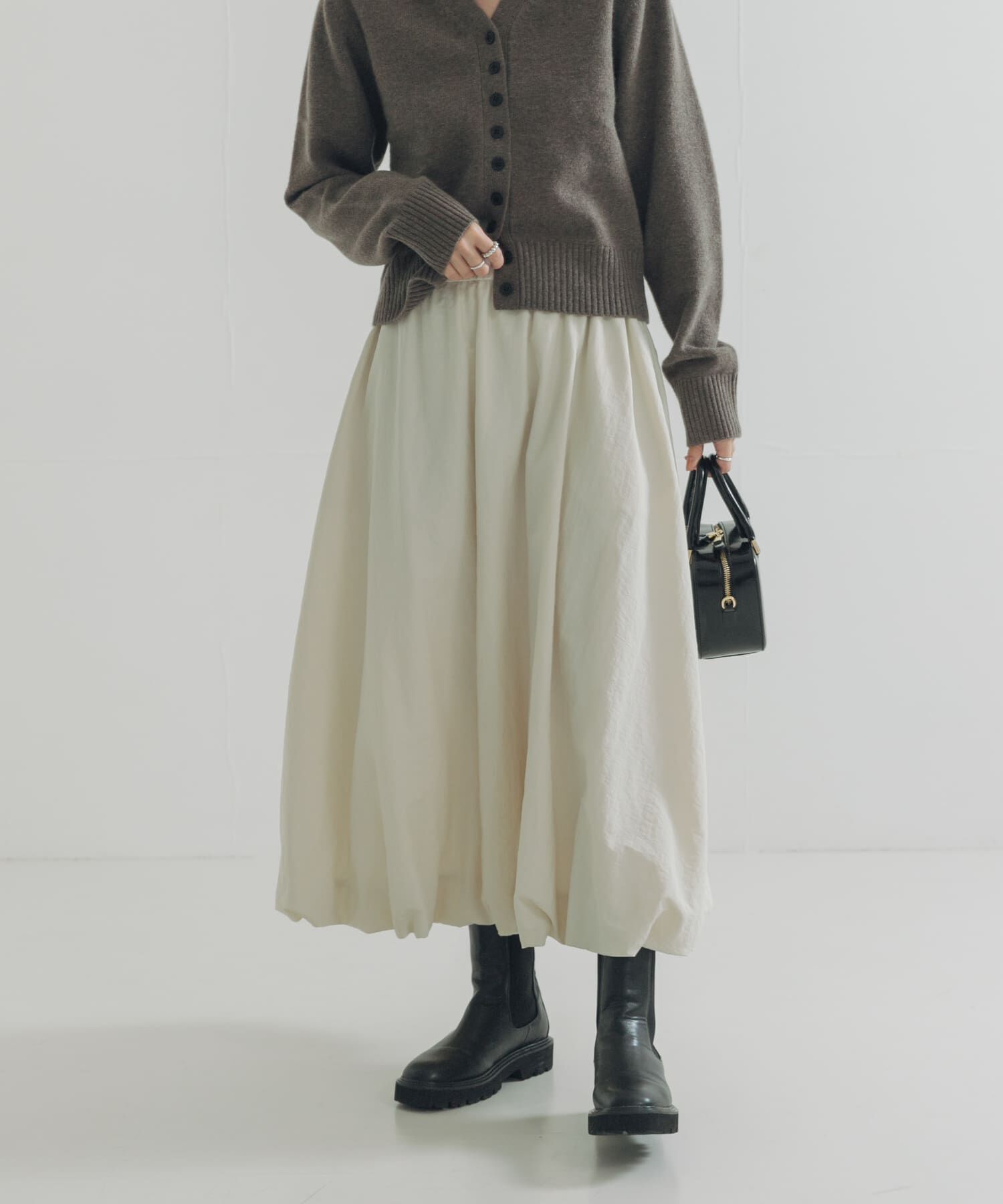 URBAN RESEARCH「バルーンギャザースカート」|スカート|