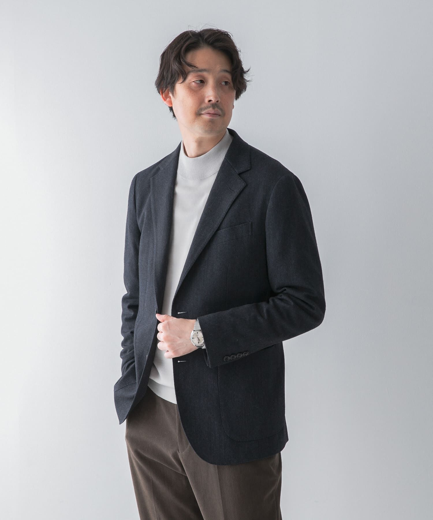 URBAN RESEARCH DOORS「LIFE STYLE TAILOR　ヘリンボンツイードジャケット」|その他|