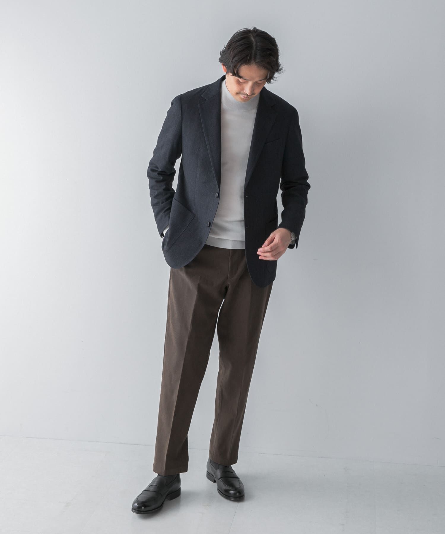 URBAN RESEARCH DOORS「LIFE STYLE TAILOR　ヘリンボンツイードジャケット」|その他|
