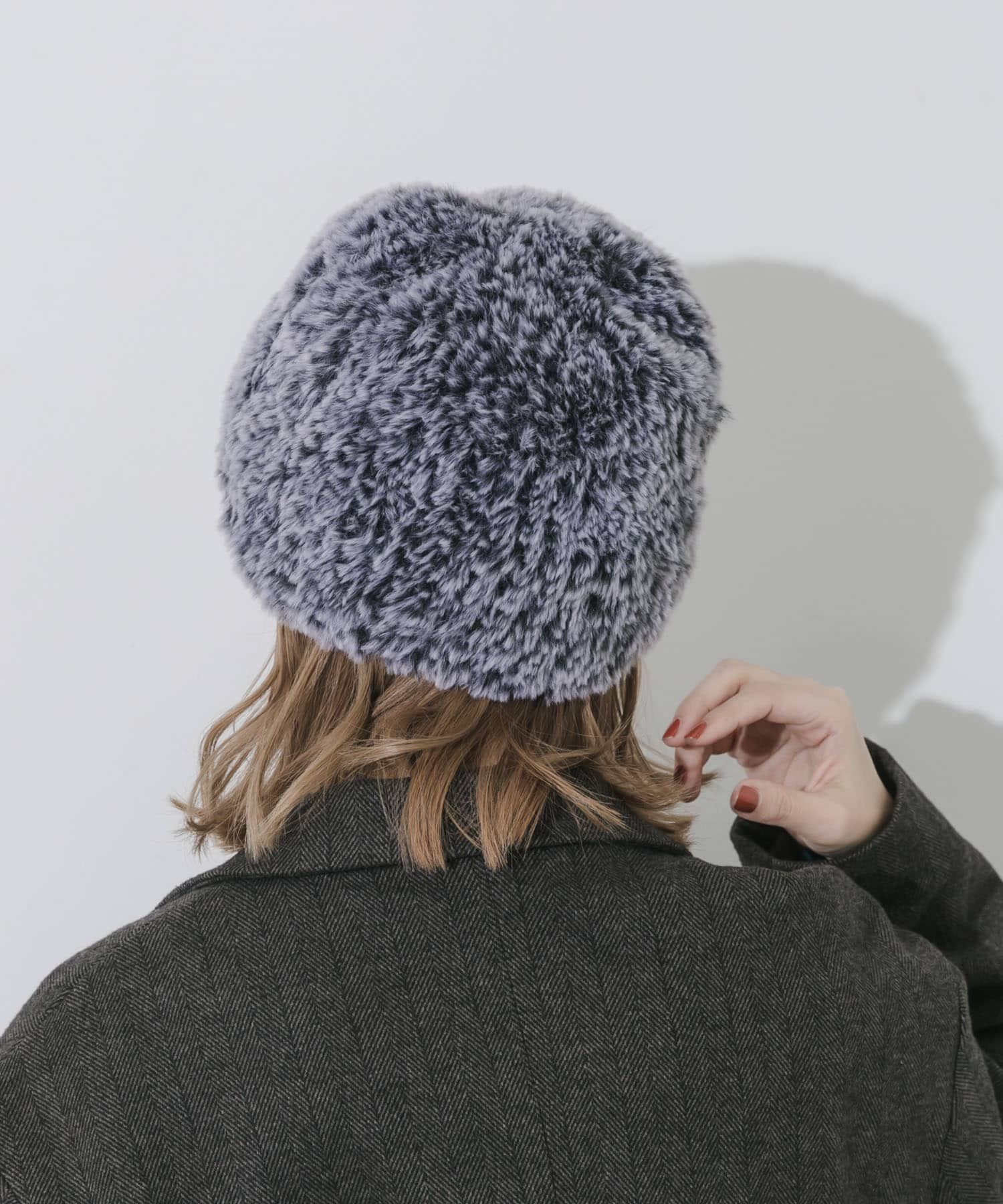 SMELLY「ファーニットキャップ」|ニット帽|