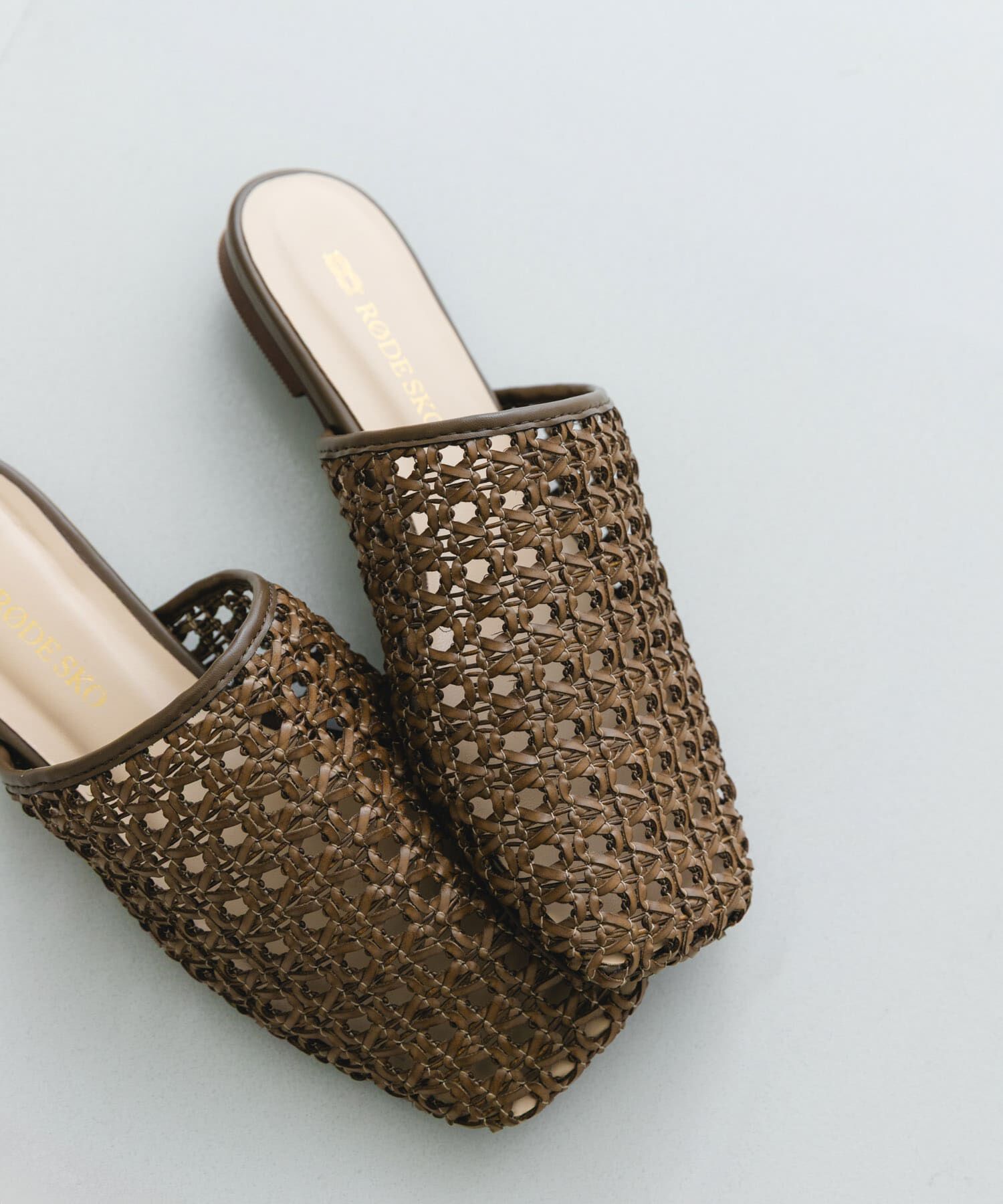 RODE SKO「メッシュスリッパ」|サンダル|モカ