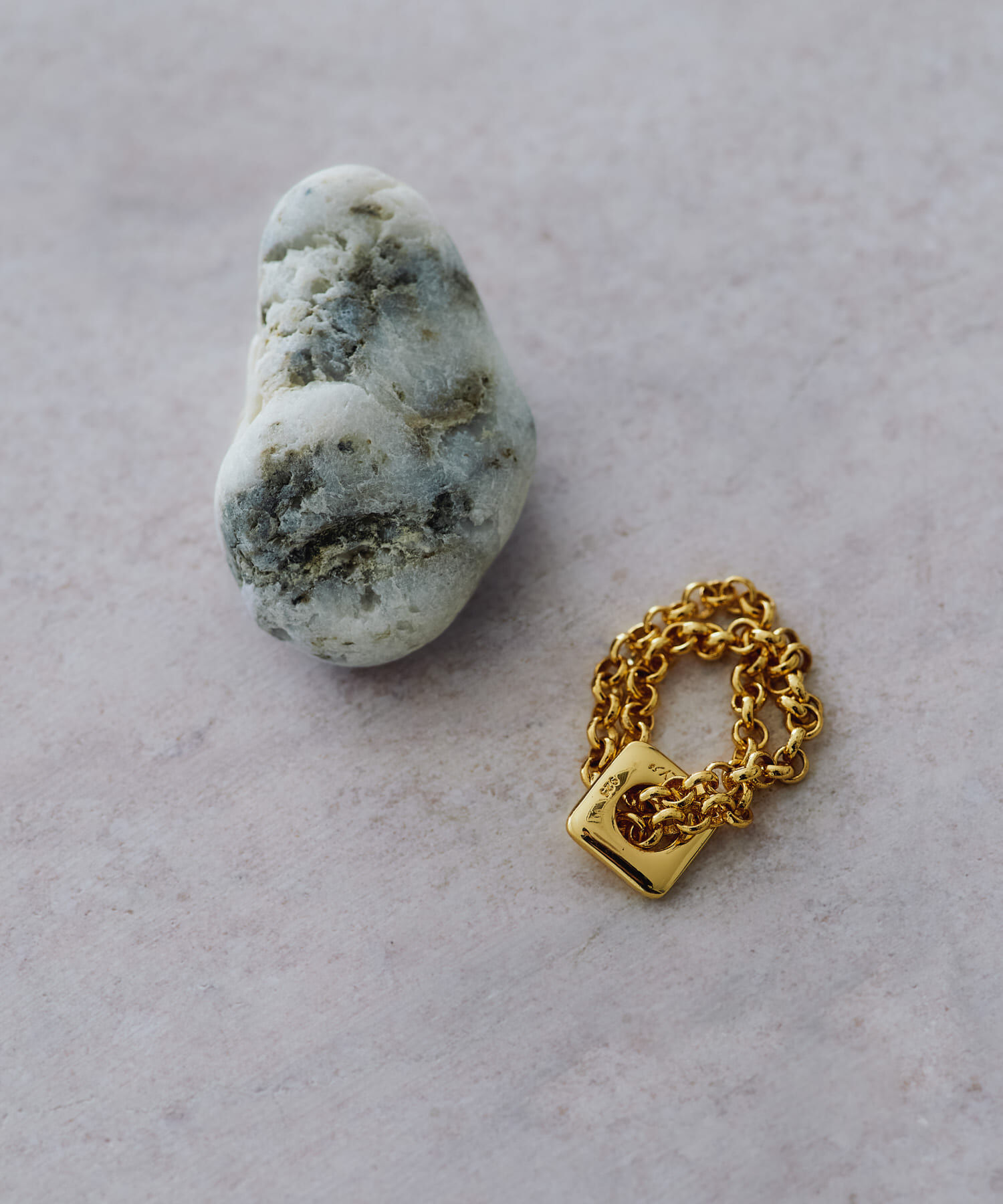 SMELLY「SMELLY so&rsquo;　point chain ring」|リング|