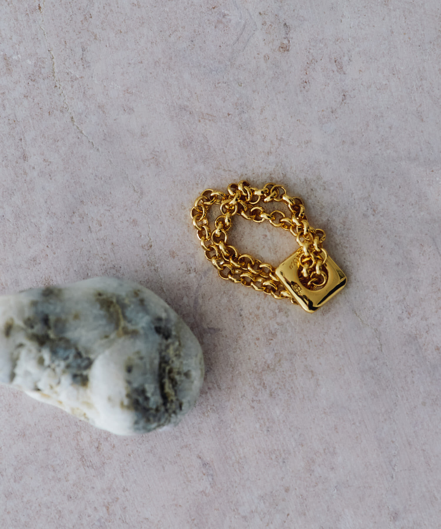 SMELLY「SMELLY so&rsquo;　point chain ring」|リング|