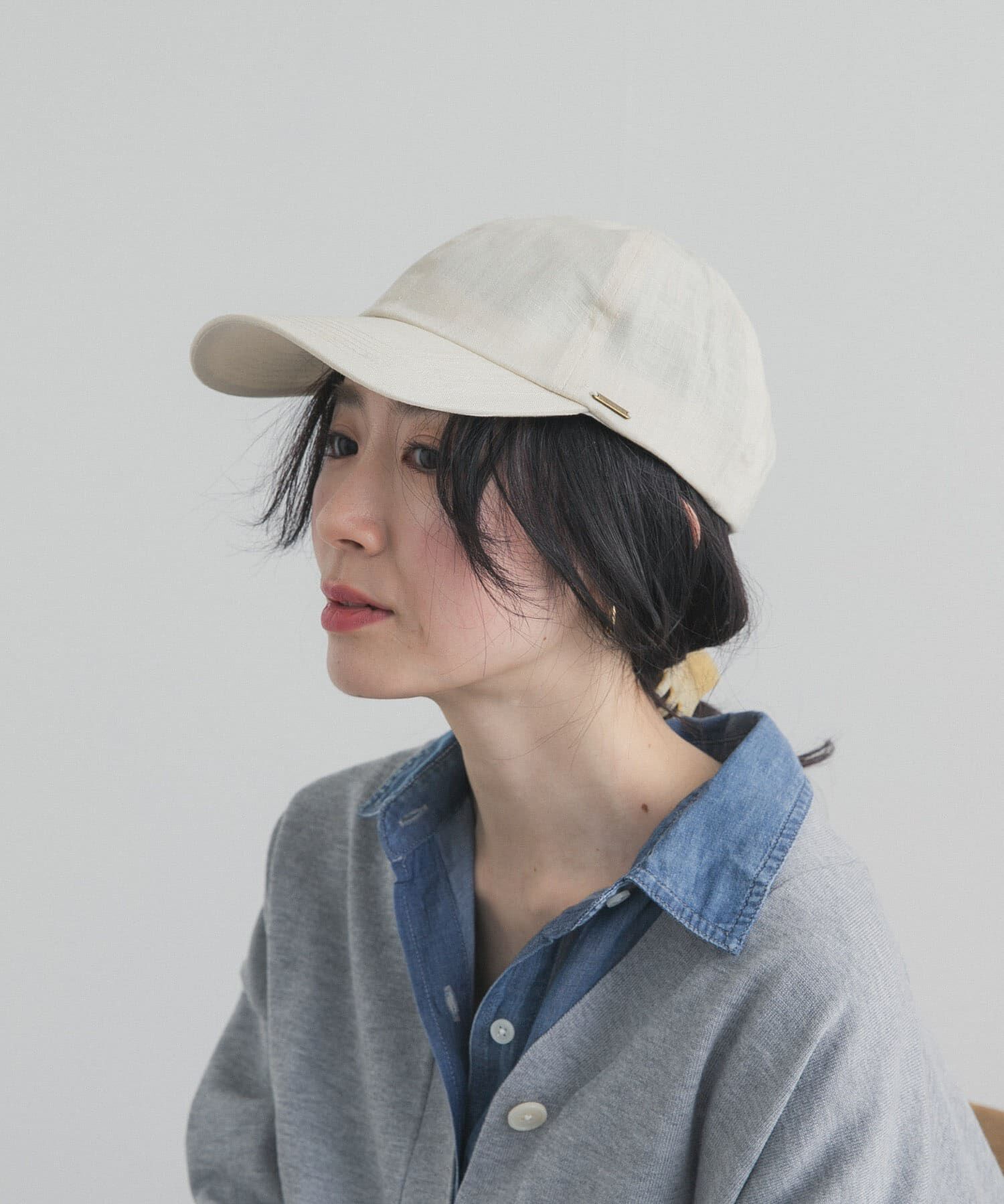 URBAN RESEARCH DOORS「リネンキャップ」|キャップ・キャスケット|