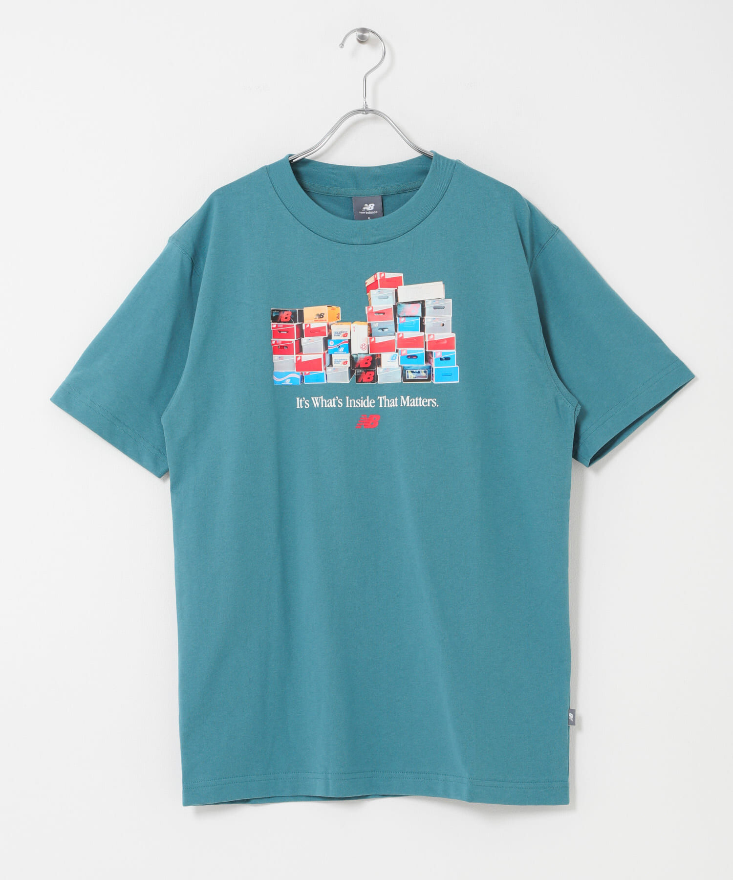 URBAN RESEARCH DOORS「NEW BALANCE　ボックスTシャツ」|Tシャツ・カットソー|