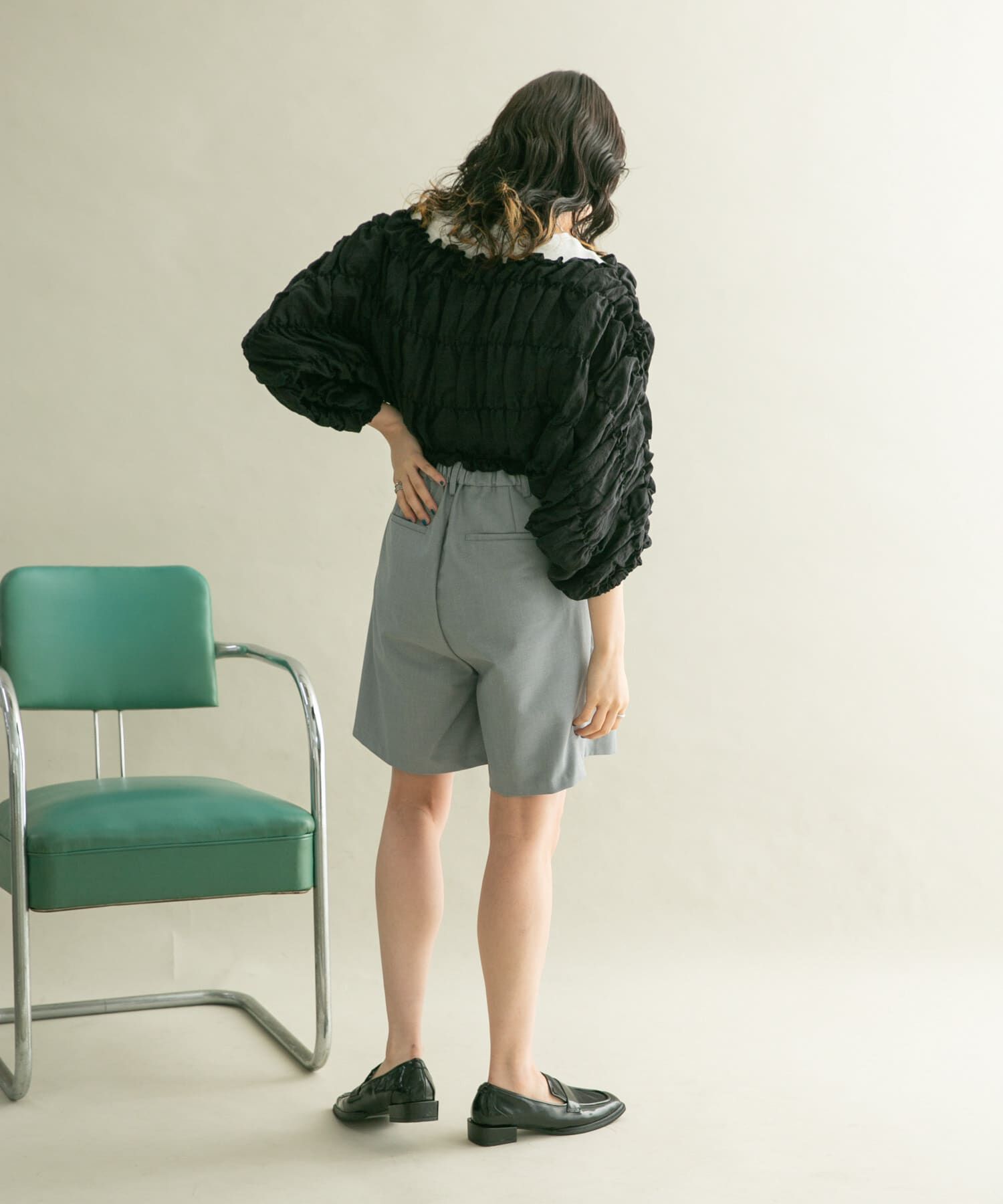  「マルチWAYシャーリングブラウス」|シャツ・ブラウス|