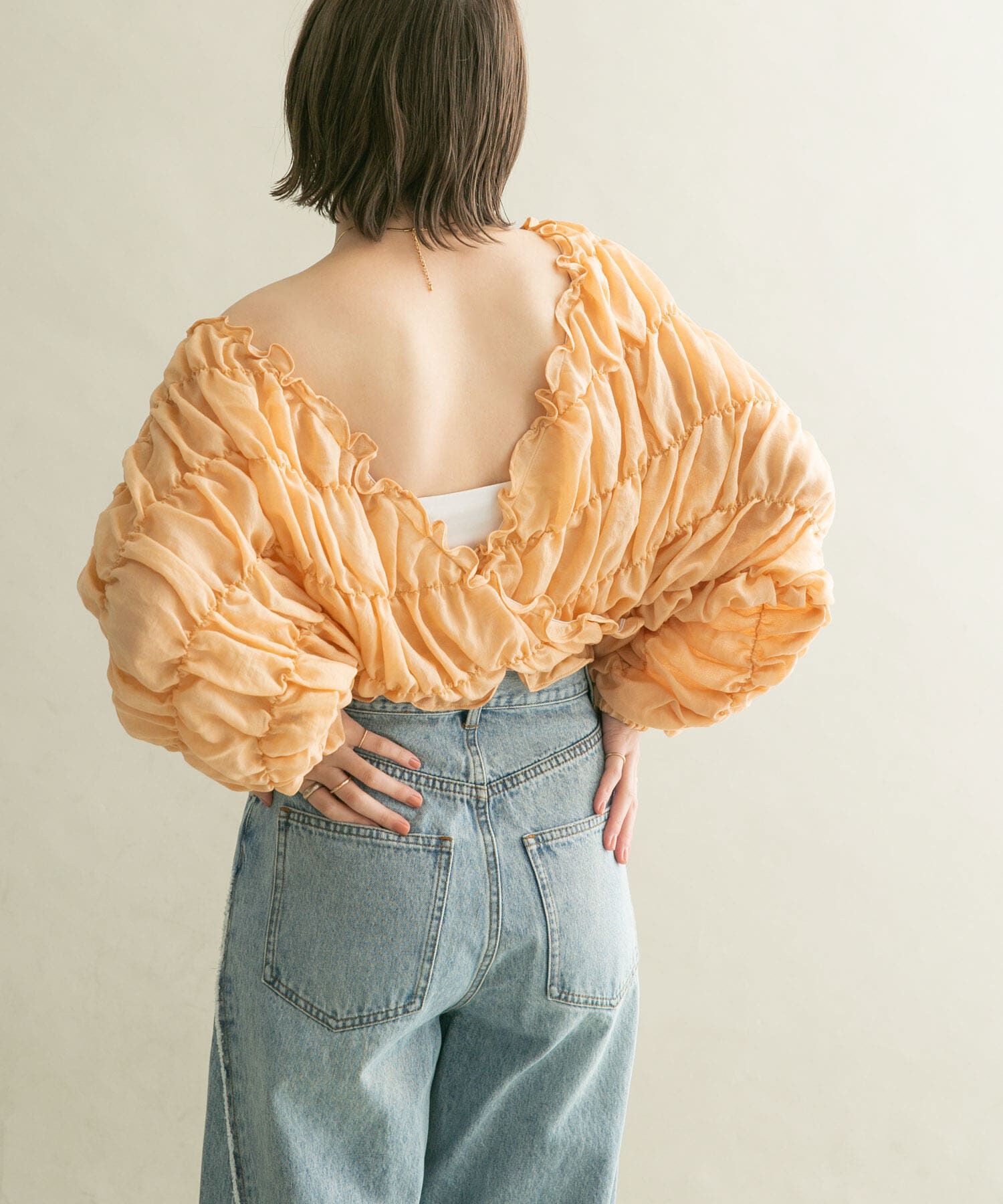  「マルチWAYシャーリングブラウス」|シャツ・ブラウス|