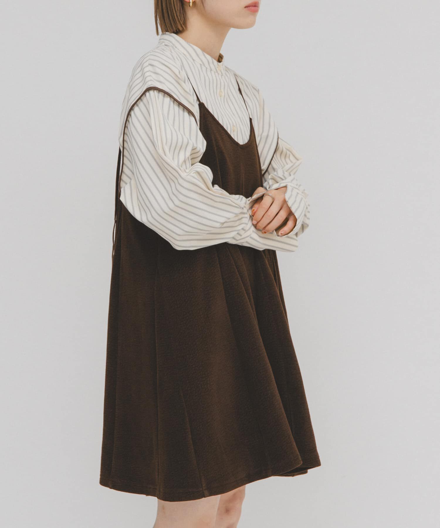  「モールリブミニキャミワンピース」|ワンピース|