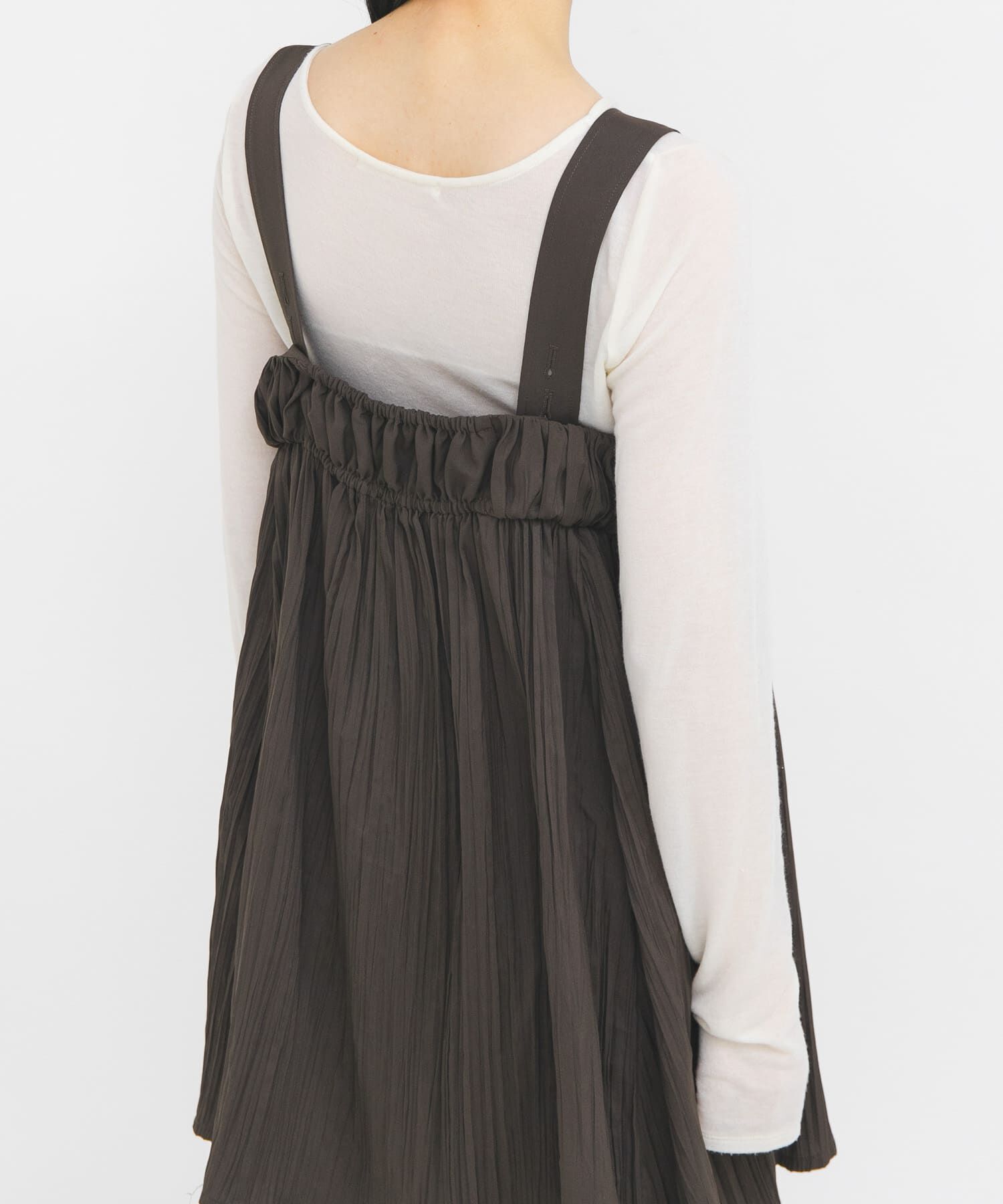  「タックドレープロンTEE」|Tシャツ・カットソー|