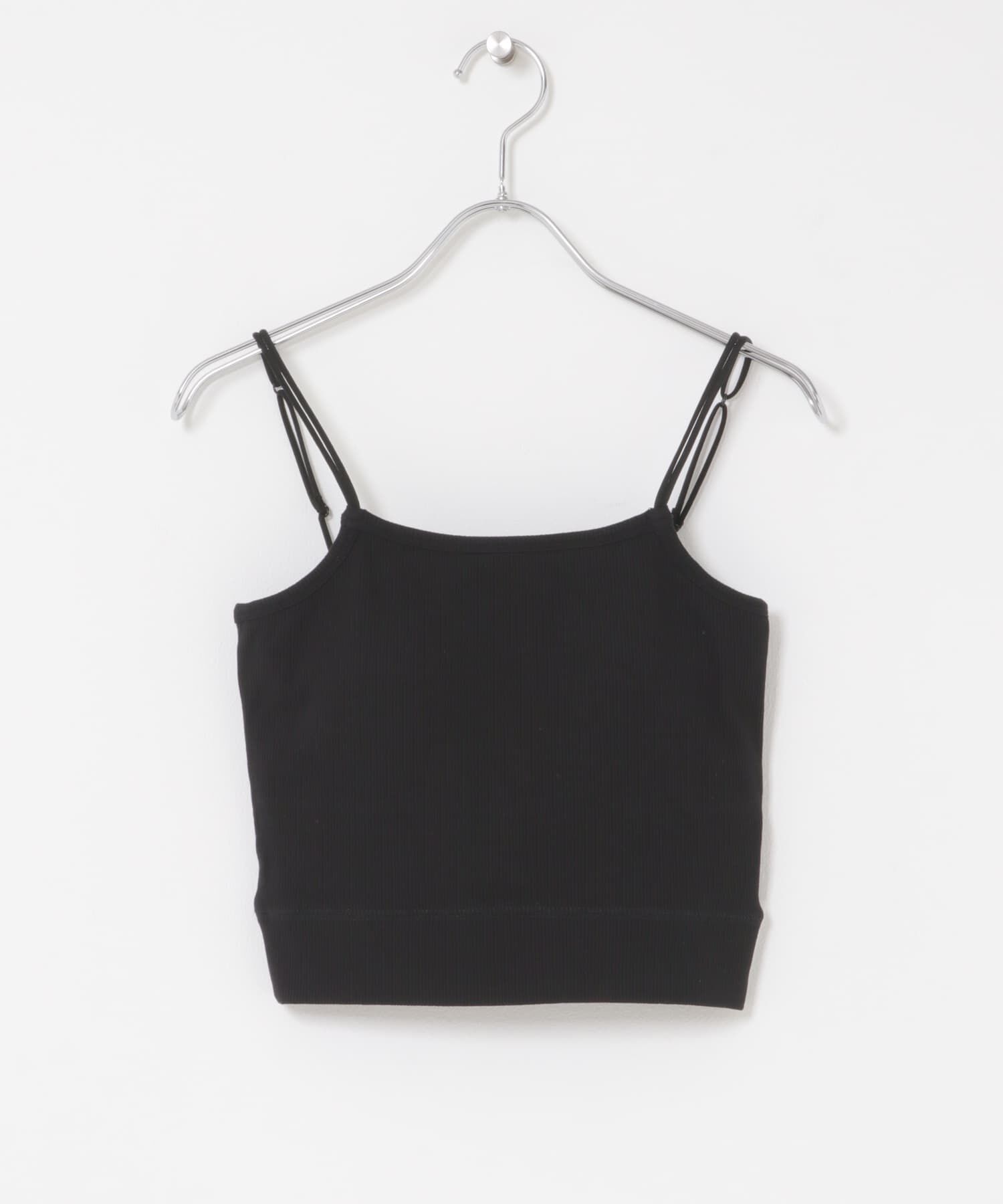  「ダブルストラップクロップドキャミソール」|キャミソール|