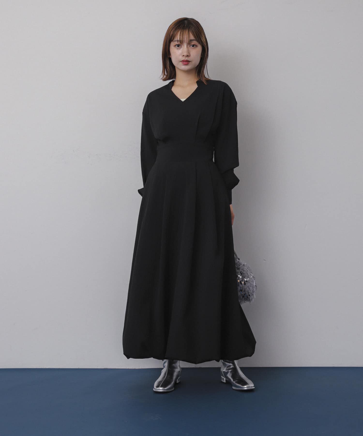 SENSE OF PLACE by URBAN RESEARCH「スキッパーバルーンワンピース」|ワンピース|