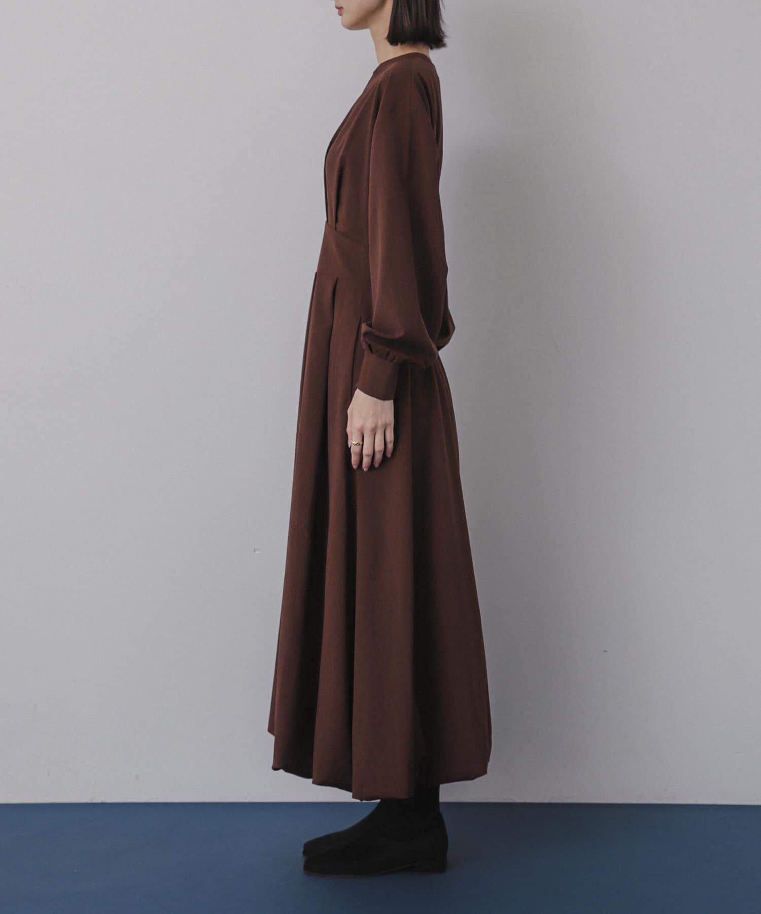 SENSE OF PLACE by URBAN RESEARCH「スキッパーバルーンワンピース」|ワンピース|