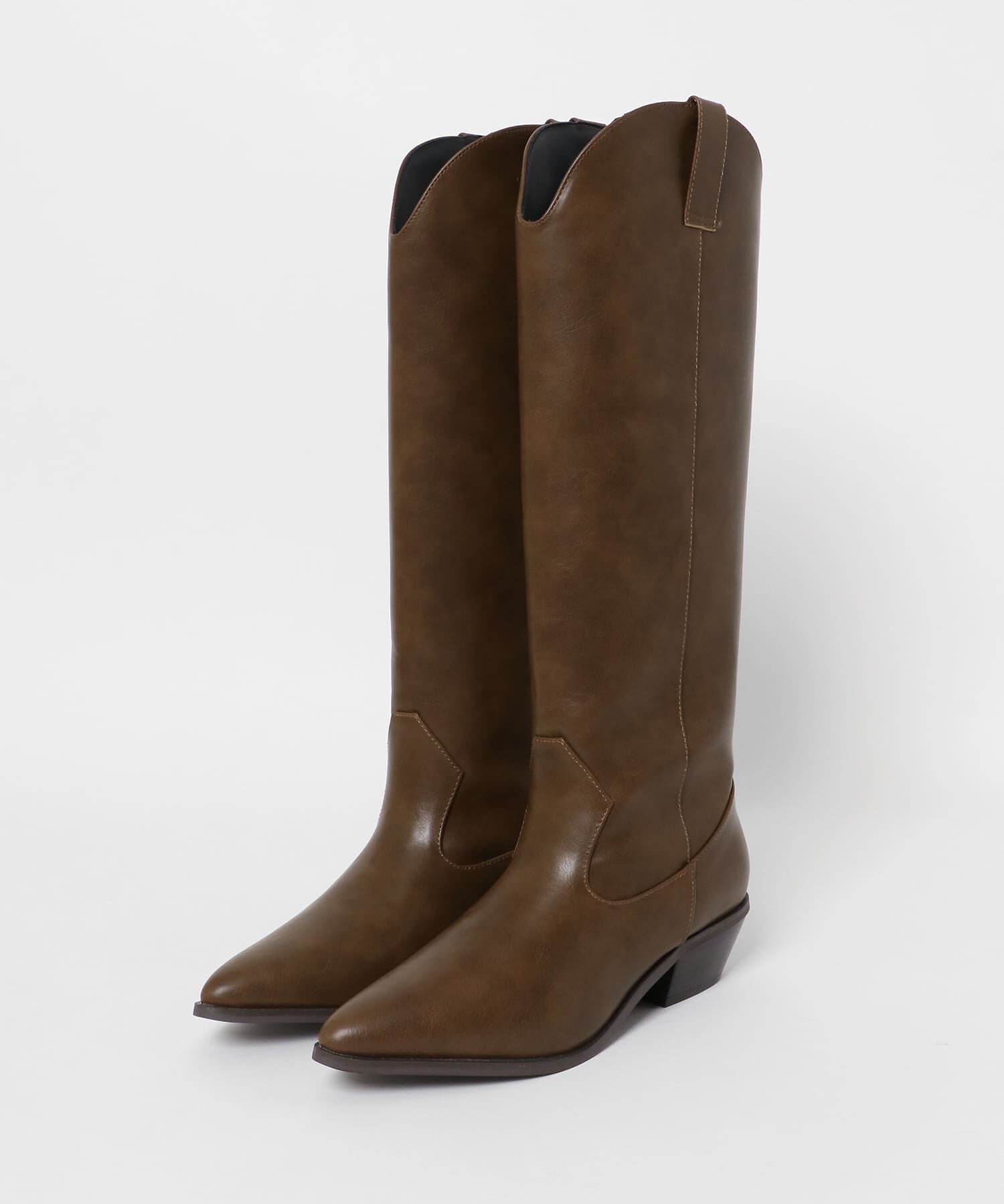 SENSE OF PLACE by URBAN RESEARCH「ポインテッドウエスタンブーツ」|ショートブーツ|