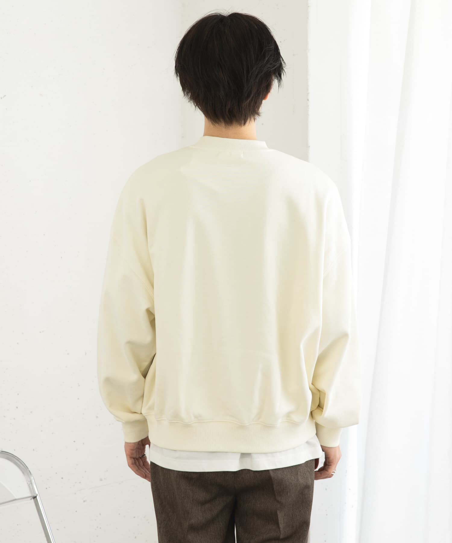 SENSE OF PLACE by URBAN RESEARCH「Gem Stone Cropped Sweat」|スウェット・ジャージ|
