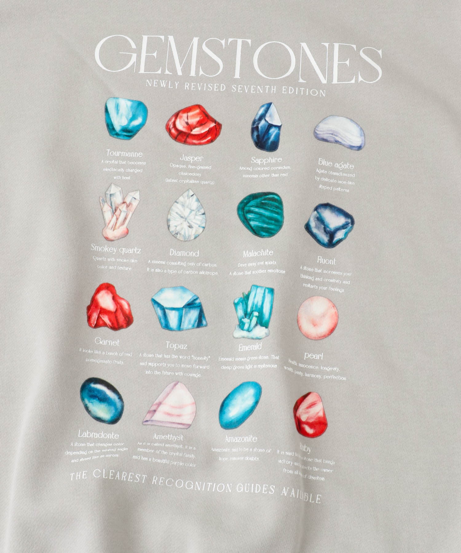 SENSE OF PLACE by URBAN RESEARCH「Gem Stone Cropped Sweat」|スウェット・ジャージ|