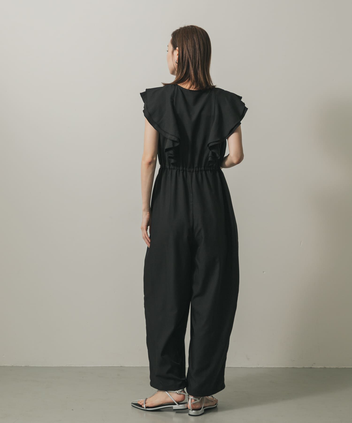 SENSE OF PLACE by URBAN RESEARCH「フリルオールインワン」|スカート|