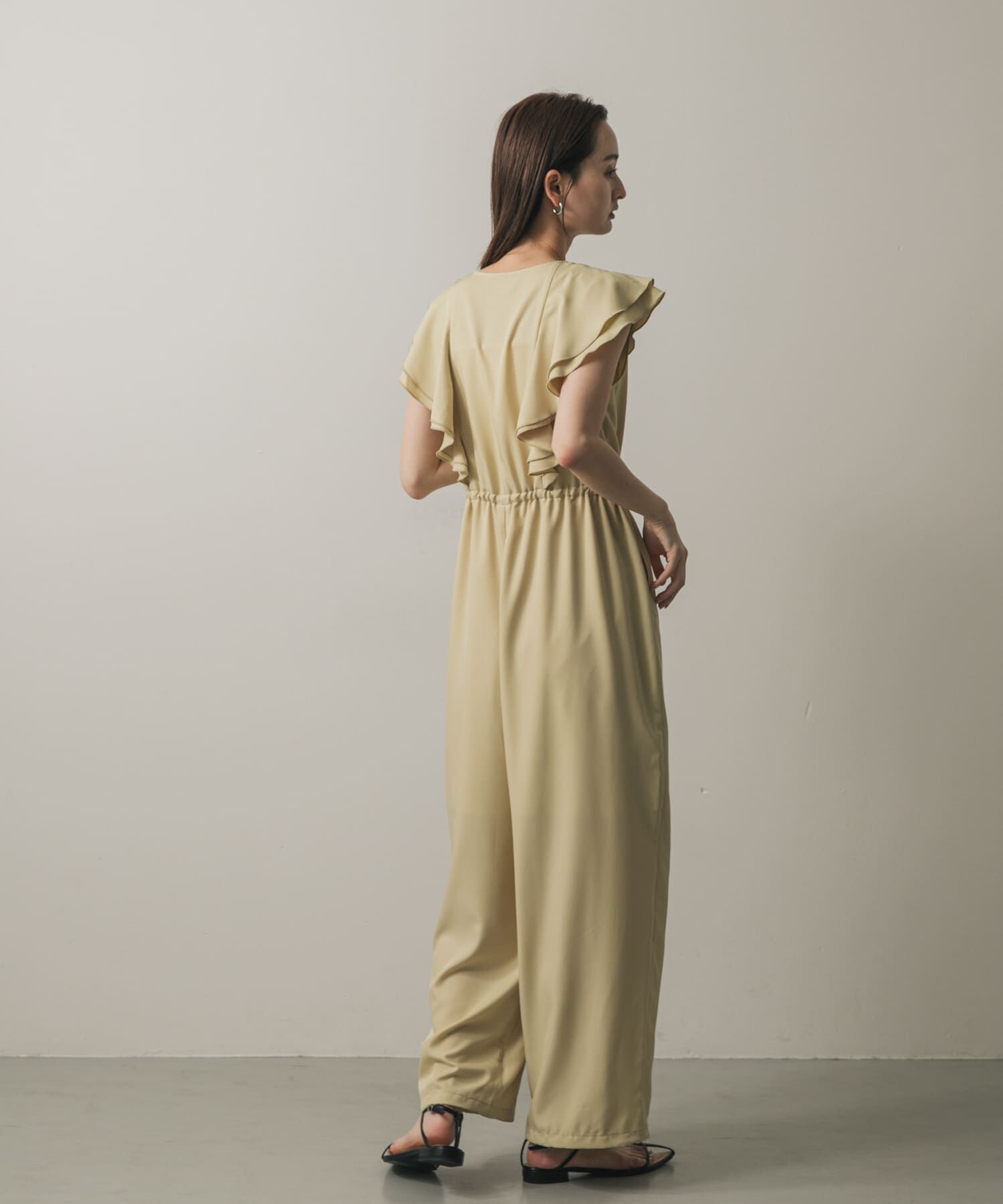 SENSE OF PLACE by URBAN RESEARCH「フリルオールインワン」|スカート|