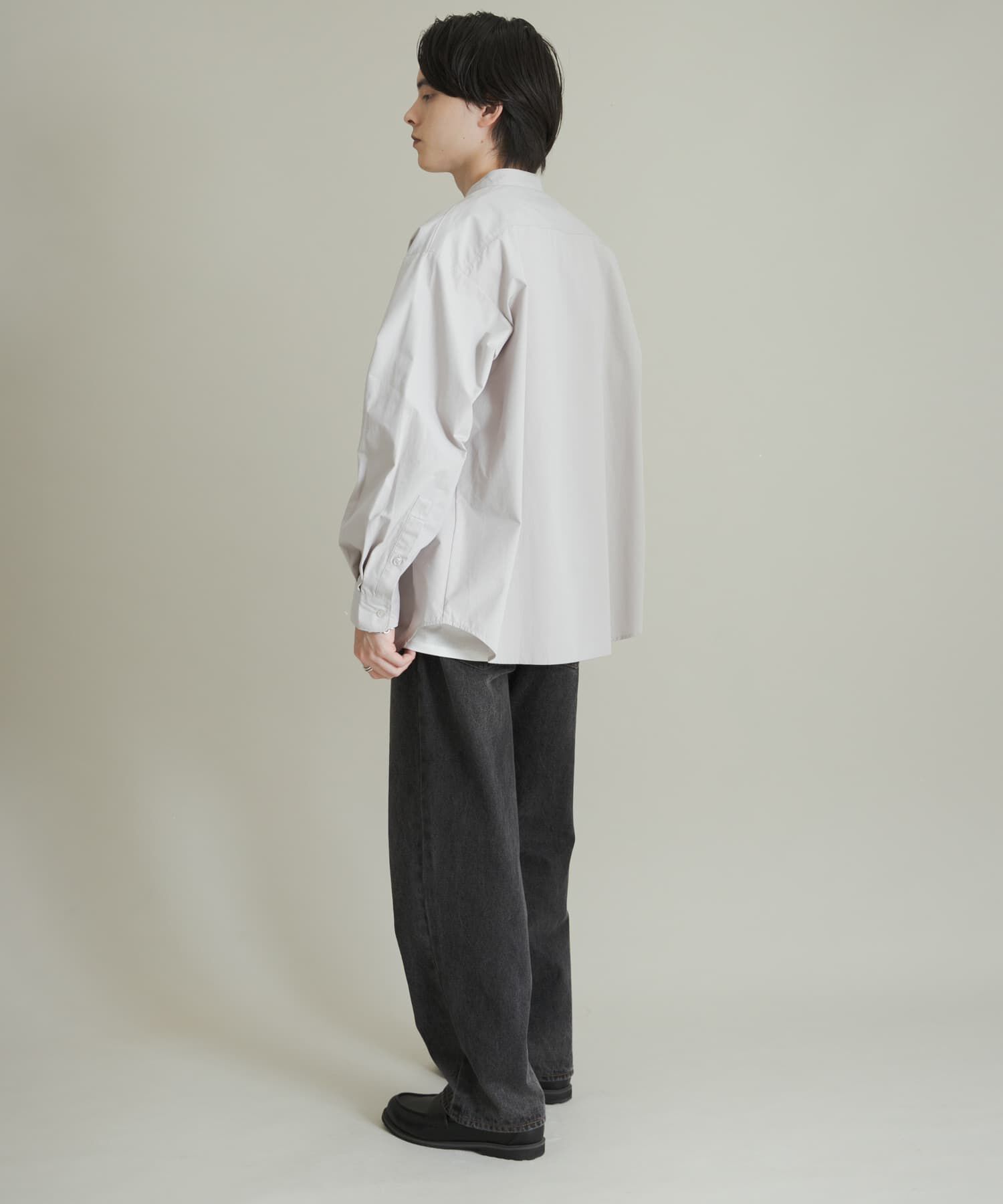 SENSE OF PLACE by URBAN RESEARCH「ピーチブロードバンドカラーロングスリーブシャツ」|シャツ・ブラウス|