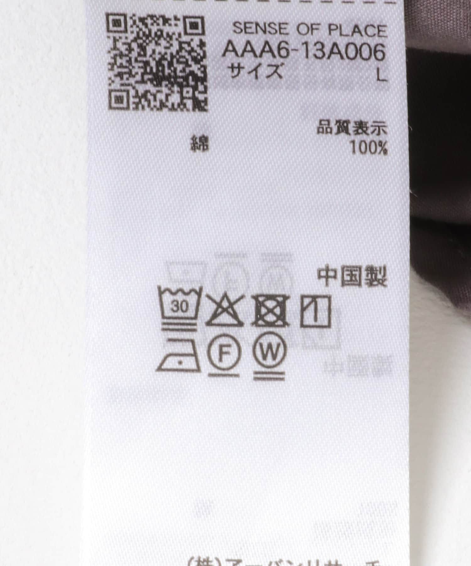 SENSE OF PLACE by URBAN RESEARCH「ピーチブロードバンドカラーロングスリーブシャツ」|シャツ・ブラウス|